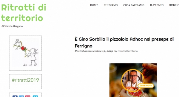 È Gino Sorbillo il pizzaiolo Adhoc nel presepe di Ferrigno  