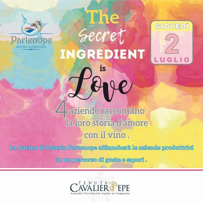 The Secret ingredient is Love