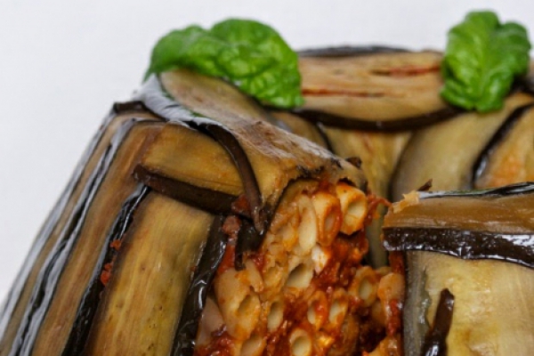 Timballo di ziti alla siciliana