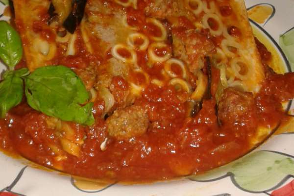 Timballo di maccheroni al ragù
