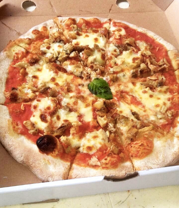 Chicken pizza