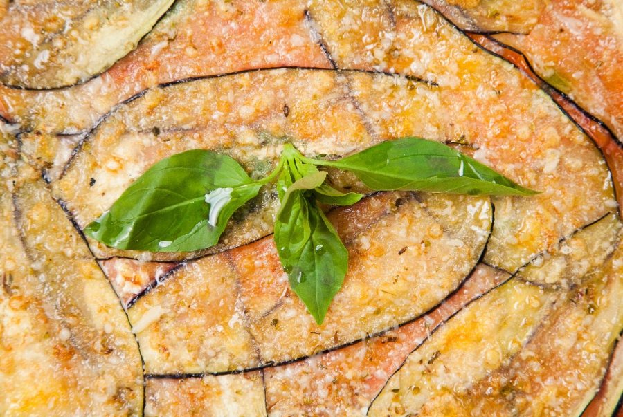 Pizza alla parmigiana a modo mio